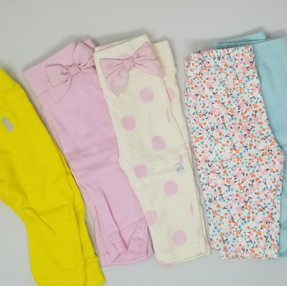 Baby Girl Leggings and Outfits Lot